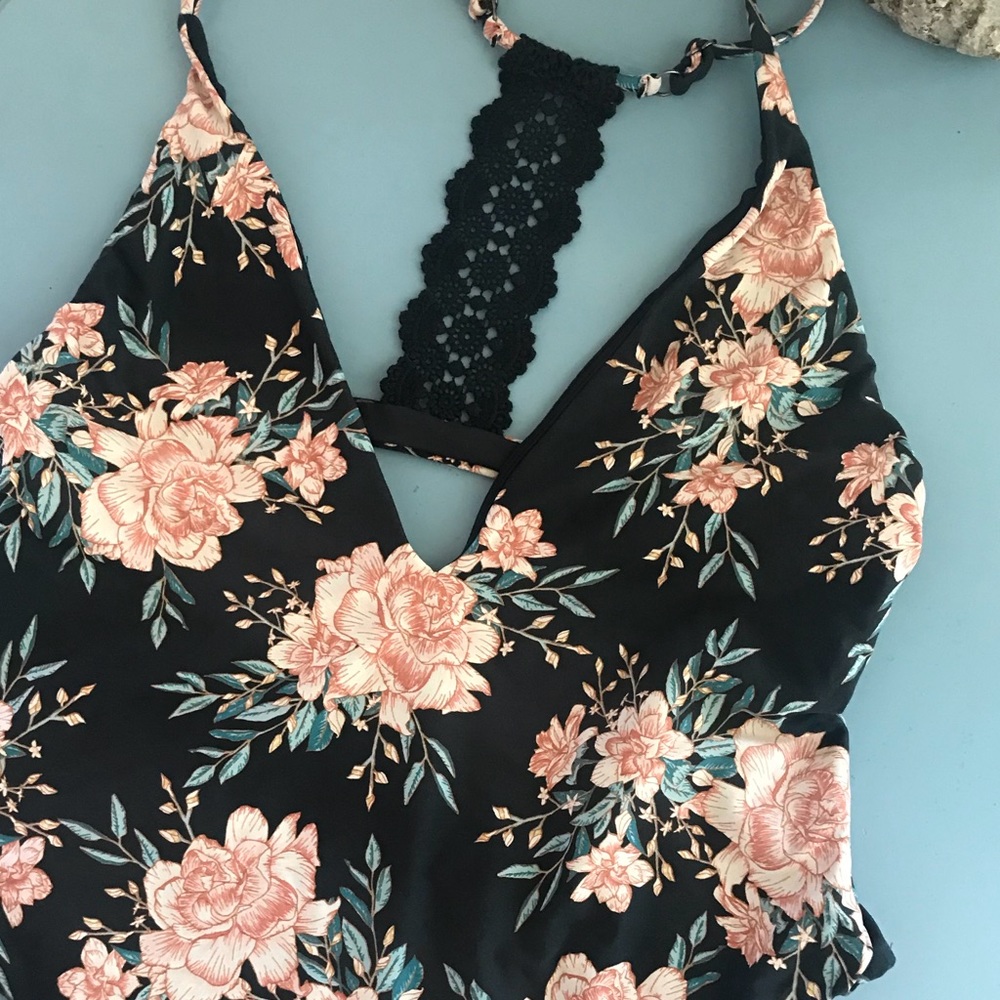 Billabong Rose One Piece Bathing Suit - Size M